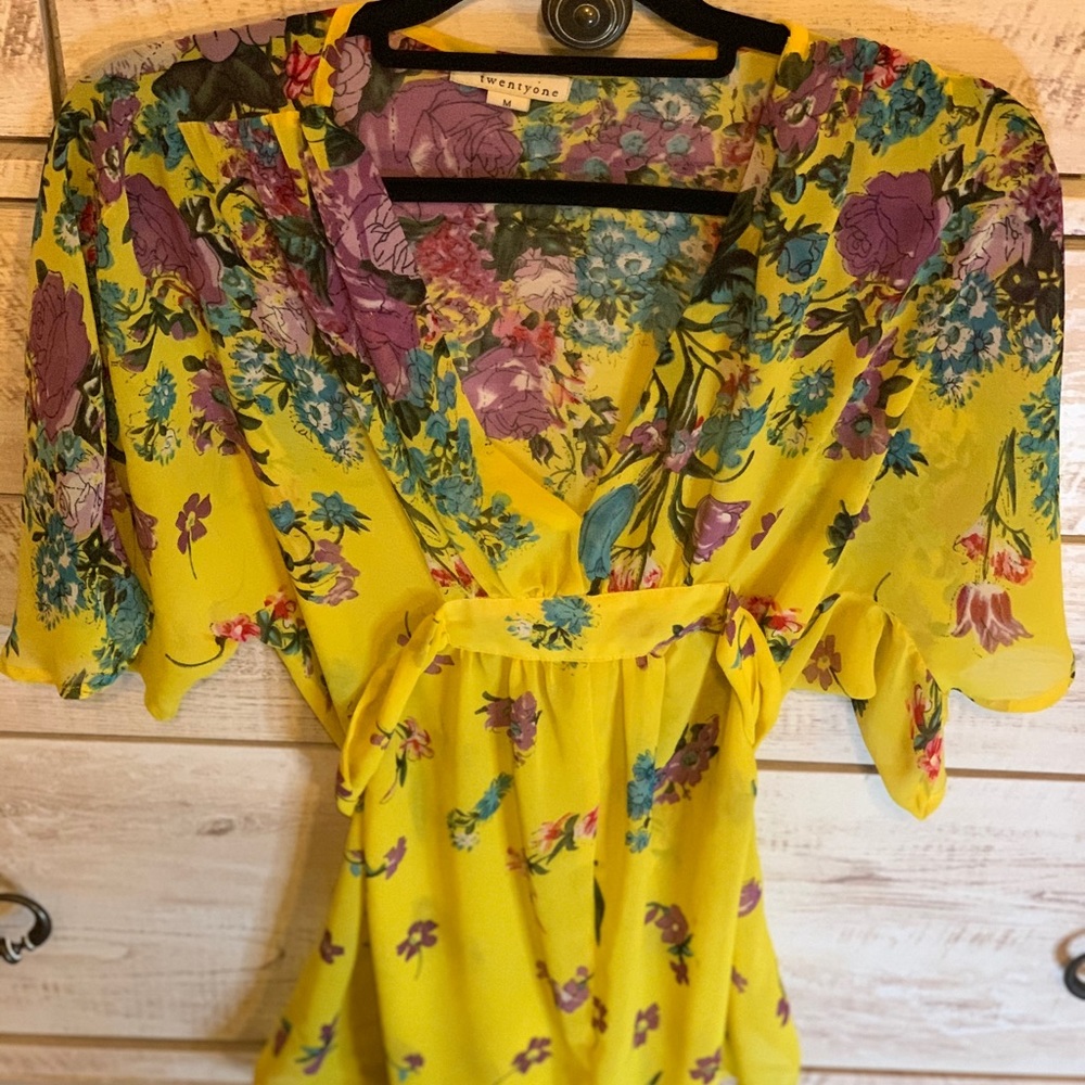 Floral tunic